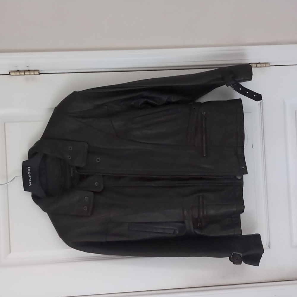 Vintage Wilsons Leather Dark Brown Jacket
